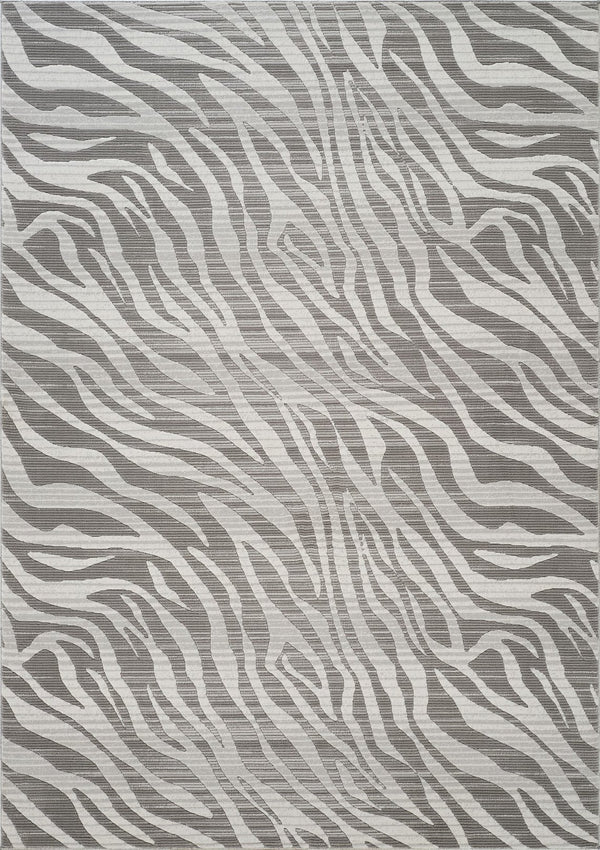English Elm Geometrix Gray Area Rug 7'10" X 10'6" - Modern Geometric Design, Stain Resistant, Kid & Pet Friendly B186P316828