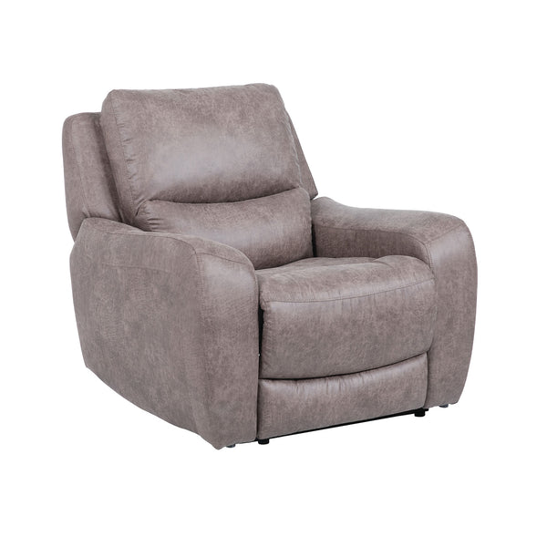 English Elm Contemporary Power Recliner with Plush High-Density Foam, Soft Track Arms, Hardwood Frame, Oversized Seat Brown 40 L x 34 W x 30 H B2741P391171