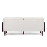 Christopher Knight Home® - Noble House - Sofia Mid-Century Modern Upholstered 3 Seater Sofa