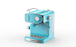 English Elm Plum Semi-automatic Espresso Machine with Steam Wand and 20-bar Pump for Home W1002P414509