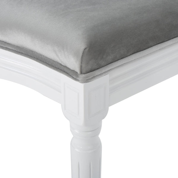 English Elm Christopher Knight Home® - Kd Dining Chair Set Of 2 - Elegant Upholstered Velvet With Iconic Round Backrest, Fluted Legs 60352.00NVLTHGRY