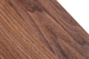 VIG Furniture Asus Italian Modern Walnut Nightstand – 2-Drawer Matte Walnut Veneer, Soft-Close, No Assembly VGACASUS-NS-WAL