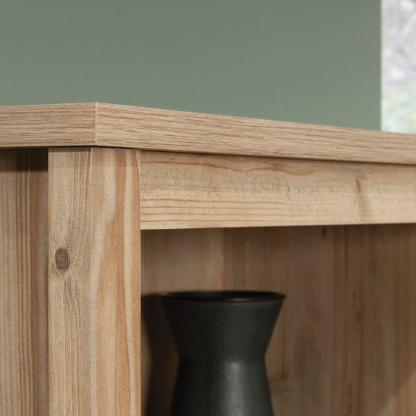 English Elm Bookcase With Doors – Elegant Brown Finish, Adjustable Shelves, Ideal For Modern & Rustic Spaces B356P402661