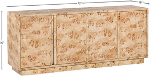 Cyrus Natural Sideboard/Buffet 77018Burl Meridian Furniture