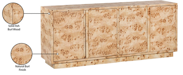 Cyrus Natural Sideboard/Buffet 77018Burl Meridian Furniture