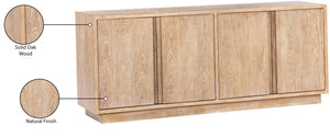 Cyrus White Sideboard/Buffet 77018Oak Meridian Furniture
