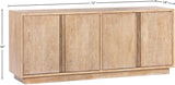 Cyrus White Sideboard/Buffet 77018Oak Meridian Furniture