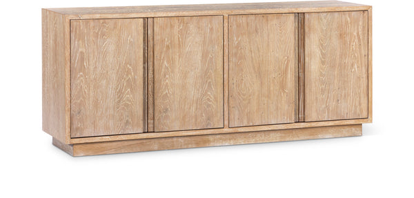 Cyrus White Sideboard/Buffet 77018Oak Meridian Furniture