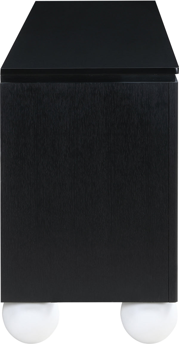 Cardiff Black Sideboard/Buffet 77022Black Meridian Furniture