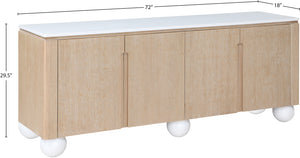 Cardiff Natural Sideboard/Buffet 77022Natural Meridian Furniture