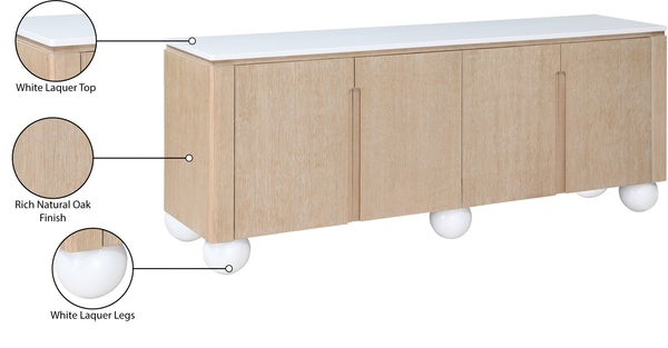 Cardiff Natural Sideboard/Buffet 77022Natural Meridian Furniture