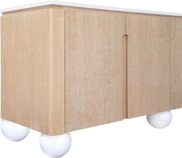 Cardiff Natural Sideboard/Buffet 77022Natural Meridian Furniture