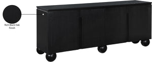Cardiff Black Sideboard/Buffet 77023Black Meridian Furniture