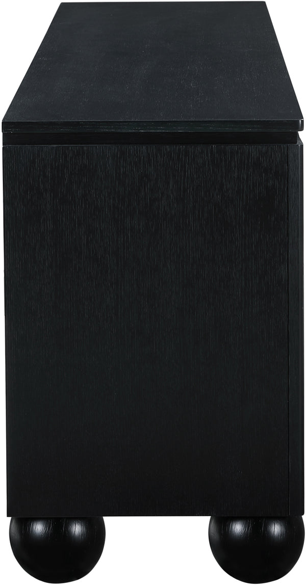 Cardiff Black Sideboard/Buffet 77023Black Meridian Furniture