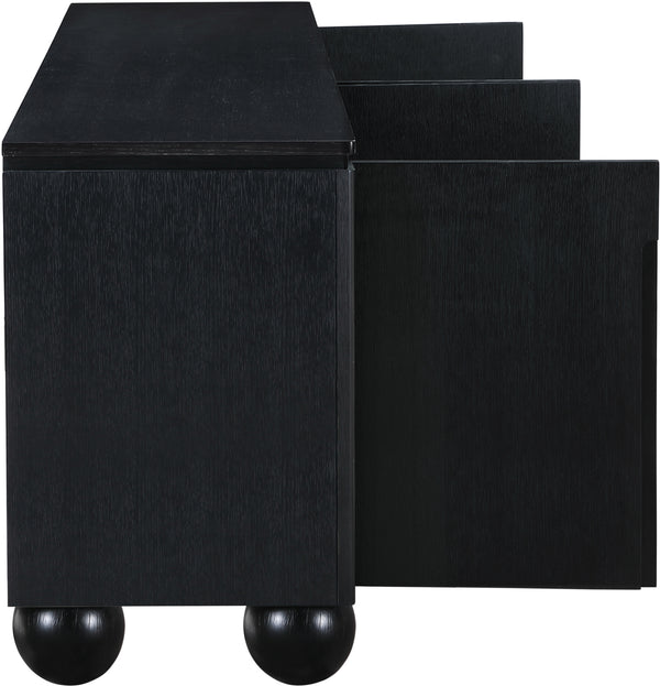 Cardiff Black Sideboard/Buffet 77023Black Meridian Furniture