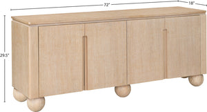 Cardiff Natural Sideboard/Buffet 77023Natural Meridian Furniture