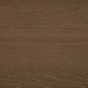 Meridian Furniture Madera Fluted Cylindrical Oak Veneer End Table with Art Deco Sculptural Style for Living Room Brown Walnut 77031Brown-ET
