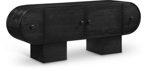 Harlow Black Sideboard/Buffet 77044Black Meridian Furniture