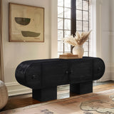 Harlow Black Sideboard/Buffet 77044Black Meridian Furniture