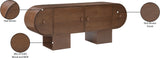 Harlow Brown Sideboard/Buffet 77044Brown Meridian Furniture