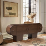 Harlow Brown Sideboard/Buffet 77044Brown Meridian Furniture