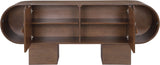 Harlow Brown Sideboard/Buffet 77044Brown Meridian Furniture