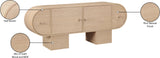 Harlow Natural Sideboard/Buffet 77044Natural Meridian Furniture