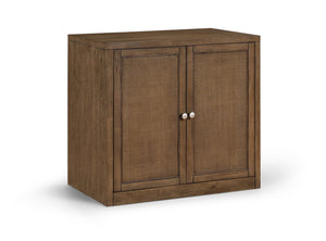 Meridian Furniture Vero Art Deco Oak Veneer Buffet with Cane Panels Modular Sideboard for Dining Room Brown 1pc (31.5" W) 77052Brown-T