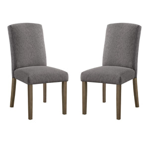 OSP Home Furnishings Everly Dining Chair  - Set of 2 Charcoal