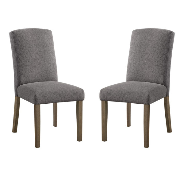 OSP Home Furnishings Everly Dining Chair  - Set of 2 Charcoal