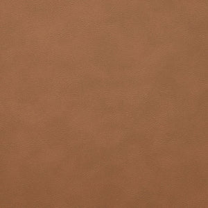 Meridian Furniture Serava Sculpted Vegan Leather Dining Chair with Matte Black Iron Frame for Modern Rooms Cognac 77066Cognac-C