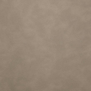 Meridian Furniture Serava Sculpted Vegan Leather Counter Stool with Matte Black Iron Frame for Kitchen Islands Taupe 77067Taupe-C