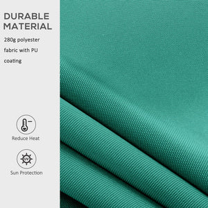 English Elm Outsunny 10' X 8' Retractable Awning - Durable Uv & Water-Resistant Shade For Patios, Decks, Balconies W2225P174207-GIGA