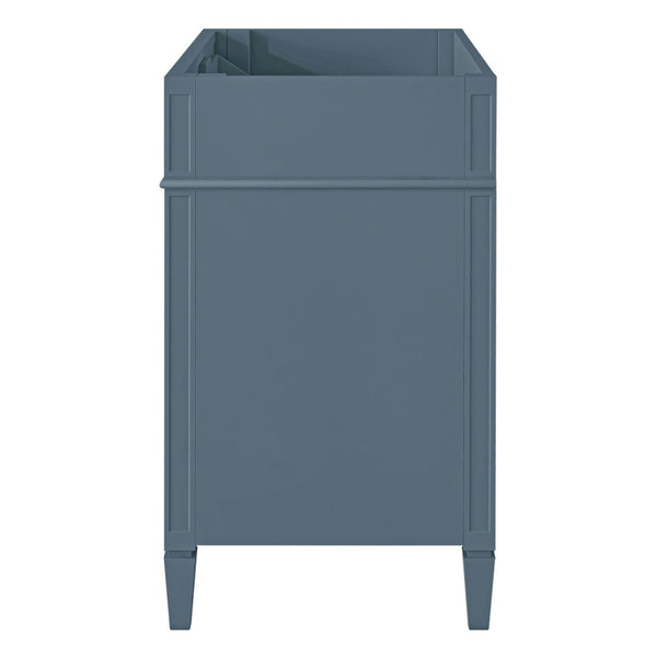 English Elm 30'' Freestanding Bathroom Vanity Base with Tip-out Tray and Adjustable Shelf Storage N710P236988M
