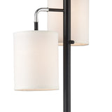 Uprising 72'' High 3-Light Floor Lamp - Black 77101 Elk Home