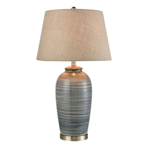 Monterey 30.5'' High 1-Light Table Lamp - Blue 77155 Elk Home