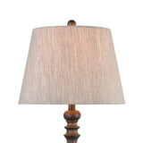 Rhinebeck 30'' High 1-Light Table Lamp - Aged Wood 77179 Elk Home