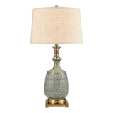 Port Ewen 33'' High 1-Light Table Lamp - Blue 77183 Elk Home