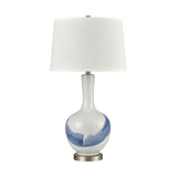 Kircubbin 32'' High 1-Light Table Lamp - Blue 77187 Elk Home