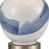 Kircubbin 32'' High 1-Light Table Lamp - Blue 77187 Elk Home