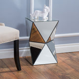 Christopher Knight Home® - Noble House - Aami Mirrored Side Table