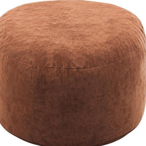 46 Inch Oversized Upholstered Bean Bag Chair Cozy Lounge Seat for Living Room or Playroom