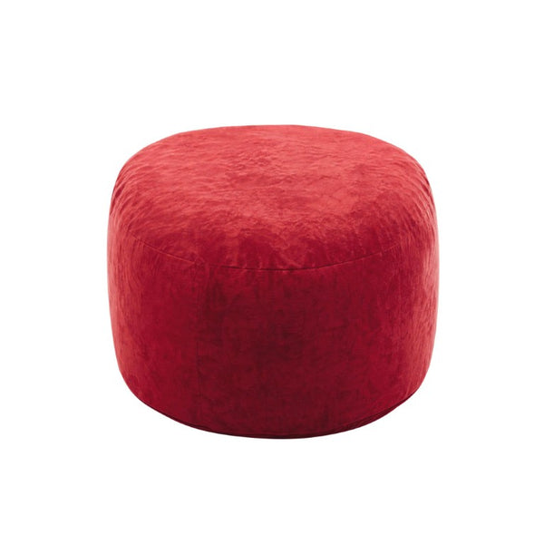 46 Inch Oversized Upholstered Bean Bag Chair Cozy Lounge Seat for Living Room or Playroom