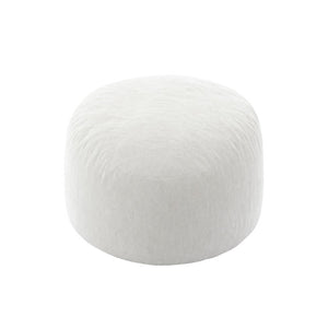 46 Inch Oversized Upholstered Bean Bag Chair Cozy Lounge Seat for Living Room or Playroom