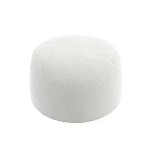 46 Inch Oversized Upholstered Bean Bag Chair Cozy Lounge Seat for Living Room or Playroom