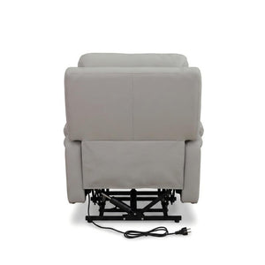 40 Inch Faux Leather Power Lift Recliner with Usb Port for Elderly Comfort