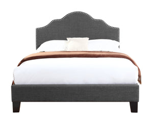 English Elm Wallace & Bay - Wallace & Bay  Kopa Gray Full Upholstered Bed