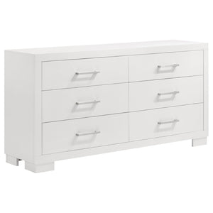 English Elm Piero Wire-brushed Oak Veneer Queen Bedroom Set with Louvered Panels Coastal Style B062S00737
