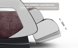 English Elm The Zero Gravity Massage Chair With Hip Heating, Foot Relief & Full Airbag Coverage For Home/Office Comfort W3327S00003-GIGA