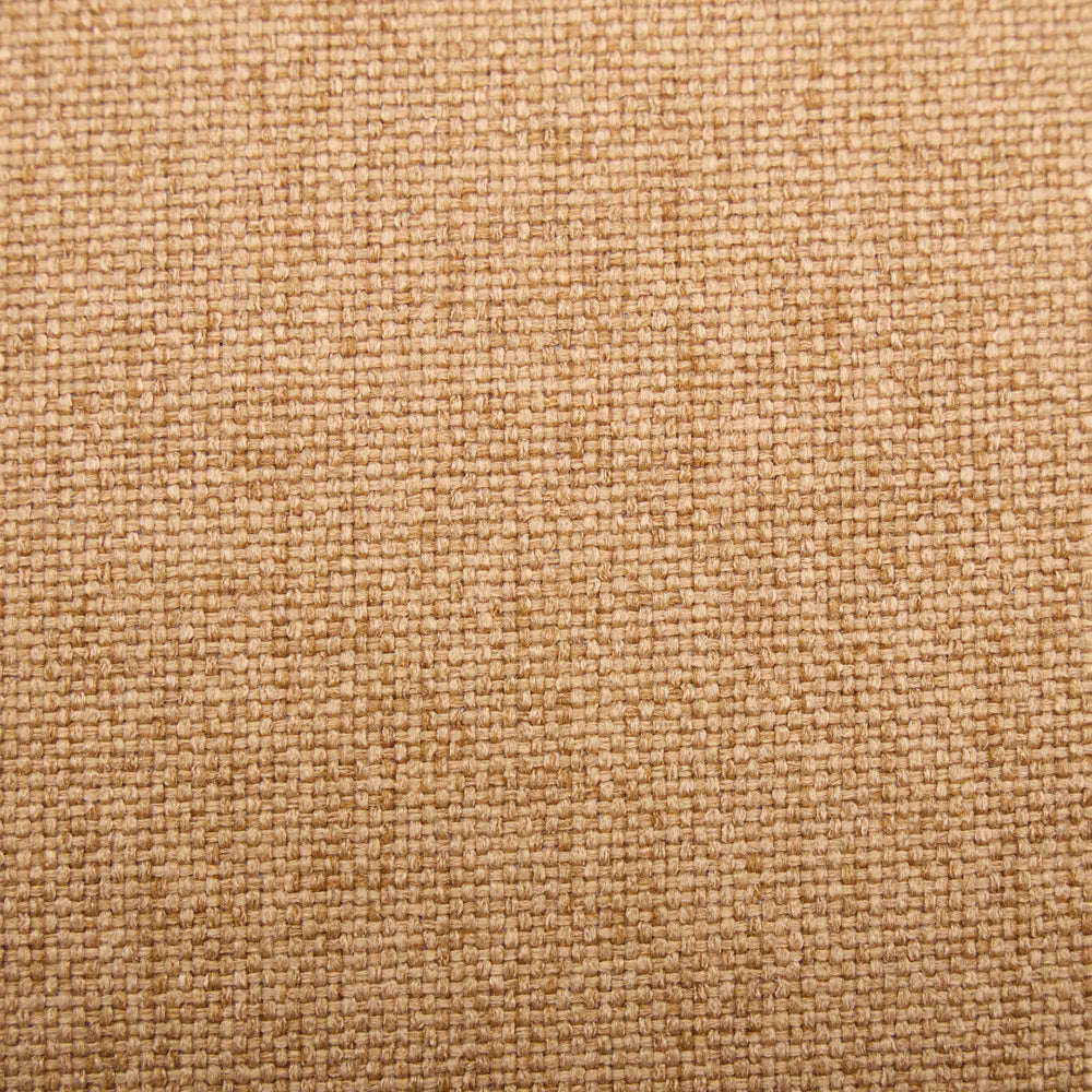 English Elm A&A French Style Dining Chairs Set Of 2 - Antique Wood Frame, Linen Fabric, Rattan Back, Tan Elegance W1143P323325